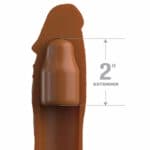 Pipedreams Sleeve 20,32 Cm + 5,00 Cm Inch Plug Caramel Penis Extenders & Sleeves | SEX Shop Ireland 8