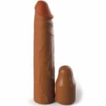 Pipedreams Sleeve 20,32 Cm + 5,00 Cm Inch Plug Caramel Penis Extenders & Sleeves | SEX Shop Ireland 7