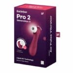 Satisfyer Pro 2 Generation 3 Liquid Air Technology – Wine Red Clitoral Stimulators | SEX Shop Ireland 14