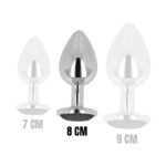 Ohmama Anal Plug Metal Black 8 Cm Butt Plugs | SEX Shop Ireland 11