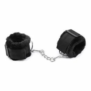 Ohmama Fetish Furry Lined Wrist Restraints Handcuffs and eye masks | SEX Shop Ireland