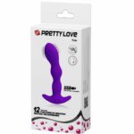 Pretty Love Anal Massager 12 Functions Vibration Purple Butt Plugs | SEX Shop Ireland 17