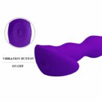 Pretty Love Anal Massager 12 Functions Vibration Purple Butt Plugs | SEX Shop Ireland 21