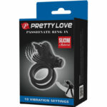 Pretty Love – Double Ring Vibrator With Black Stimulator Cock Rings | SEX Shop Ireland 25