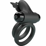 Pretty Love – Double Ring Vibrator With Black Stimulator Cock Rings | SEX Shop Ireland 18
