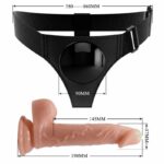 Pretty Love – Harness Briefs Universal Harness With Dildo Kevin 19 Cm Natural Strap-Ons | SEX Shop Ireland 18