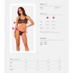 Obsessive – Celia Noir 2-pcs Set Xs/s Fashion & Lingerie | SEXstore.ie 13