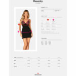 Obsessive – Rosenty Chemise & Thong Xs/s Fashion & Lingerie | SEXstore.ie 17