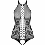 Passion – Bs094 Bodystocking Black One Size Crotchless bodysuits | SEX Shop Ireland 16