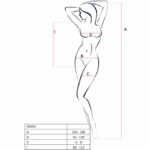 Passion – Bs094 Bodystocking Red One Size Crotchless bodysuits | SEX Shop Ireland 14