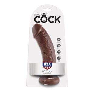 King Cock 8″ Cock Brown 20.3 Cm Dildos | SEX Shop Ireland