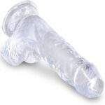 King Cock Clear – Realistic Penis With Balls 10.1 Cm Transparent Dildos | SEX Shop Ireland 11