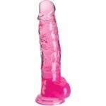 King Cock Clear – Realistic Penis With Balls 16.5 Cm Pink Dildos | SEX Shop Ireland 6