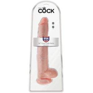 King Cock – Cock With Balls 35.6 Cm – Flesh Dildos | SEX Shop Ireland 3