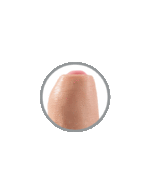 King Cock Realistic Dildo Uncut Flesh 23 Cm Dildos | SEX Shop Ireland 11