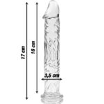 Nebula Series By Ibiza™ – Model 12 Dildo Borosilicate Glass 17 X 3.5 Cm Clear Anal Dildo | SEX Shop Ireland 14
