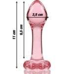 Nebula Series By Ibiza™ – Model 2 Anal Plug Borosilicate Glass 11 X 3.5 Cm Pink Butt Plugs | SEX Shop Ireland 12