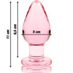 Nebula Series By Ibiza™ – Model 3 Anal Plug Borosilicate Glass 11 X 5 Cm Pink Butt Plugs | SEX Shop Ireland 12