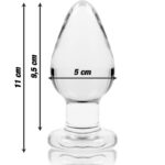 Nebula Series By Ibiza™ – Model 3 Anal Plug Borosilicate Glass 11 X 5 Cm Transparent Butt Plugs | SEX Shop Ireland 12