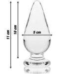 Nebula Series By Ibiza™ – Model 4 Anal Plug Borosilicate Glass 11 X 5 Cm Clear Butt Plugs | SEX Shop Ireland 12