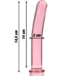 Nebula Series By Ibiza™ – Model 8 Dildo Borosilicate Glass 14.5 X 2 Cm Pink Anal Dildo | SEX Shop Ireland 14