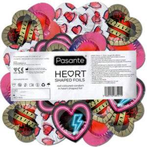 Pasante – Condoms Red Heart Shape Bag 144 Units All Condom Box Sizes | SEX Shop Ireland 3