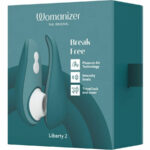 Womanizer – Liberty 2 Clitoris Stimulator & Sucker Blue Clitoral Sucking Vibrator | SEX Shop Ireland 17