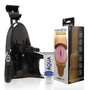 FLESHLIGHT – STAMINA GO TRAINING UNIT LADY + UNIVERSAL LAUNCH + AQUA QUALITY LUBRICANT 50 ML Fleshlights | SEX Shop Ireland