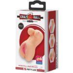 CRAZY BULL – REALISTIC VAGINA AND ANUS HANNAH VIBRATOR Sex Toys for Men | SEX Shop Ireland 19