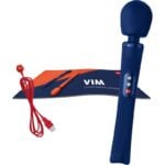 FUN FACTORY – VIM SILICONE RECHARGEABLE VIBRATING WEIGHTED RUMBLE WAND MIDNIGHT BLUE Vibrators | SEX Shop Ireland 17