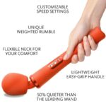 FUN FACTORY – VIM SILICONE RECHARGEABLE VIBRATING WEIGHTED RUMBLE WAND SUNRISE ORANGE Vibrators | SEX Shop Ireland 14