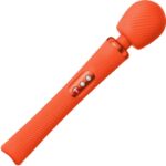FUN FACTORY – VIM SILICONE RECHARGEABLE VIBRATING WEIGHTED RUMBLE WAND SUNRISE ORANGE Vibrators | SEX Shop Ireland 13