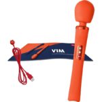 FUN FACTORY – VIM SILICONE RECHARGEABLE VIBRATING WEIGHTED RUMBLE WAND SUNRISE ORANGE Vibrators | SEX Shop Ireland 17
