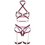 LEG AVENUE – HARNESS BRA & HEART GARTER M Body Harness Lingerie | SEX Shop Ireland 16