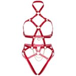 LEG AVENUE – HEART BODY HARNESS RED S Body Harness Lingerie | SEX Shop Ireland 14