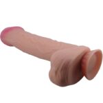 PRETTY LOVE – SLIDING SKIN SERIES REALISTIC DILDO WITH SLIDING SKIN SUCTION CUP BROWN 26 CM Dildos | SEX Shop Ireland 12