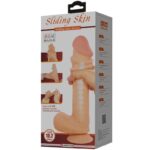 PRETTY LOVE – SLIDING SKIN SERIES REALISTIC DILDO WITH SLIDING SKIN SUCTION CUP FLESH 26 CM Dildos | SEX Shop Ireland 17