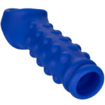 ADMIRAL – BEADED PENIS COVER LIQUID SILICONE BLUE Cock Rings | SEX Shop Ireland 11