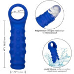 ADMIRAL – BEADED PENIS COVER LIQUID SILICONE BLUE Cock Rings | SEX Shop Ireland 13