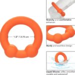 CALIFORNIA EXOTICS – ALPHA DUAL BALL RING ORANGE Cock Rings | SEX Shop Ireland 18