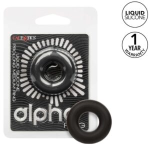 CALIFORNIA EXOTICS – ALPHA PROLONG MEDIUM RING BLACK Cock Rings | SEX Shop Ireland