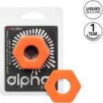 CALIFORNIA EXOTICS – ALPHA PROLONG SEXAGON RING ORANGE Cock Rings | SEX Shop Ireland 12