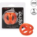 CALIFORNIA EXOTICS – ALPHA TRI-RING ORANGE Cock Rings | SEX Shop Ireland 16