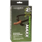 CALIFORNIA EXOTICS – PERFORMANCE MAXX EXTENSION WITH HARNESS BROWN SKIN Penis Extenders & Sleeves | SEX Shop Ireland 35