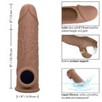 CALIFORNIA EXOTICS – PERFORMANCE MAXX LIFE-LIKE EXTENSION 7 BROWN SKIN Penis Extenders & Sleeves | SEX Shop Ireland 26