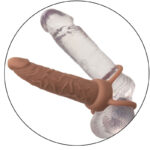 CALIFORNIA EXOTICS – PERFORMANCE MAXX RECHARGABLE DUAL PENETRATOR BROWN SKIN Accessories for the penis | SEX Shop Ireland 28