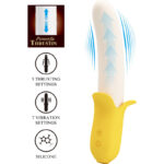 PRETTY LOVE – BANANA GEEK SUPER POWER 7 VIBRATIONS UP&DOWN SILICONE BLACK Classic Vibrators | SEX Shop Ireland 13