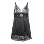 SUBBLIME – BABYDOLL WITH FLORAL PRINT CHEST BLACK S/M Babydoll Lingerie | SEX Shop Ireland 25