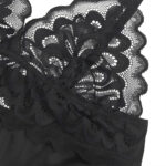 SUBBLIME – BABYDOLL WITH FLORAL PRINT CHEST BLACK S/M Babydoll Lingerie | SEX Shop Ireland 29