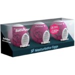 SATISFYER – 3 MASTURBATOR EGGS BUBBLE Egg Masturbators | SEX Shop Ireland 7